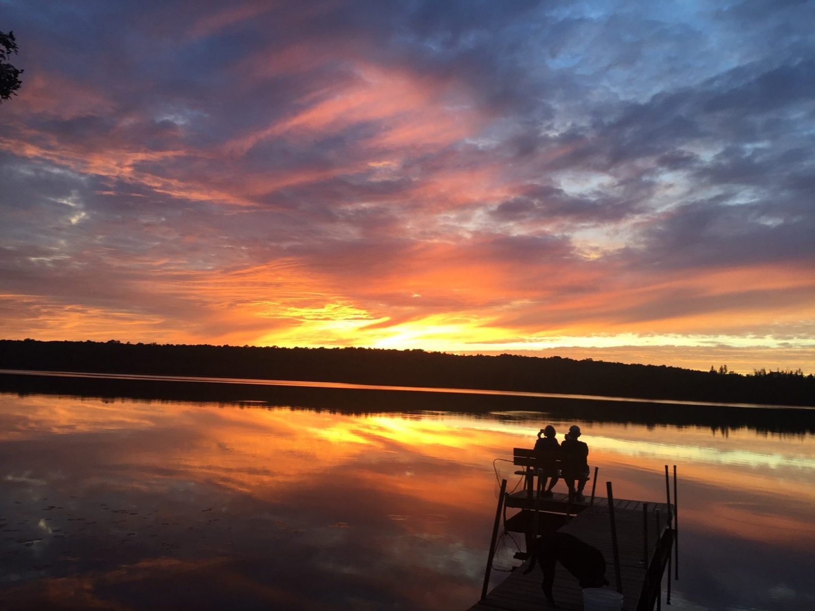 Sunsets On Iron Lake 